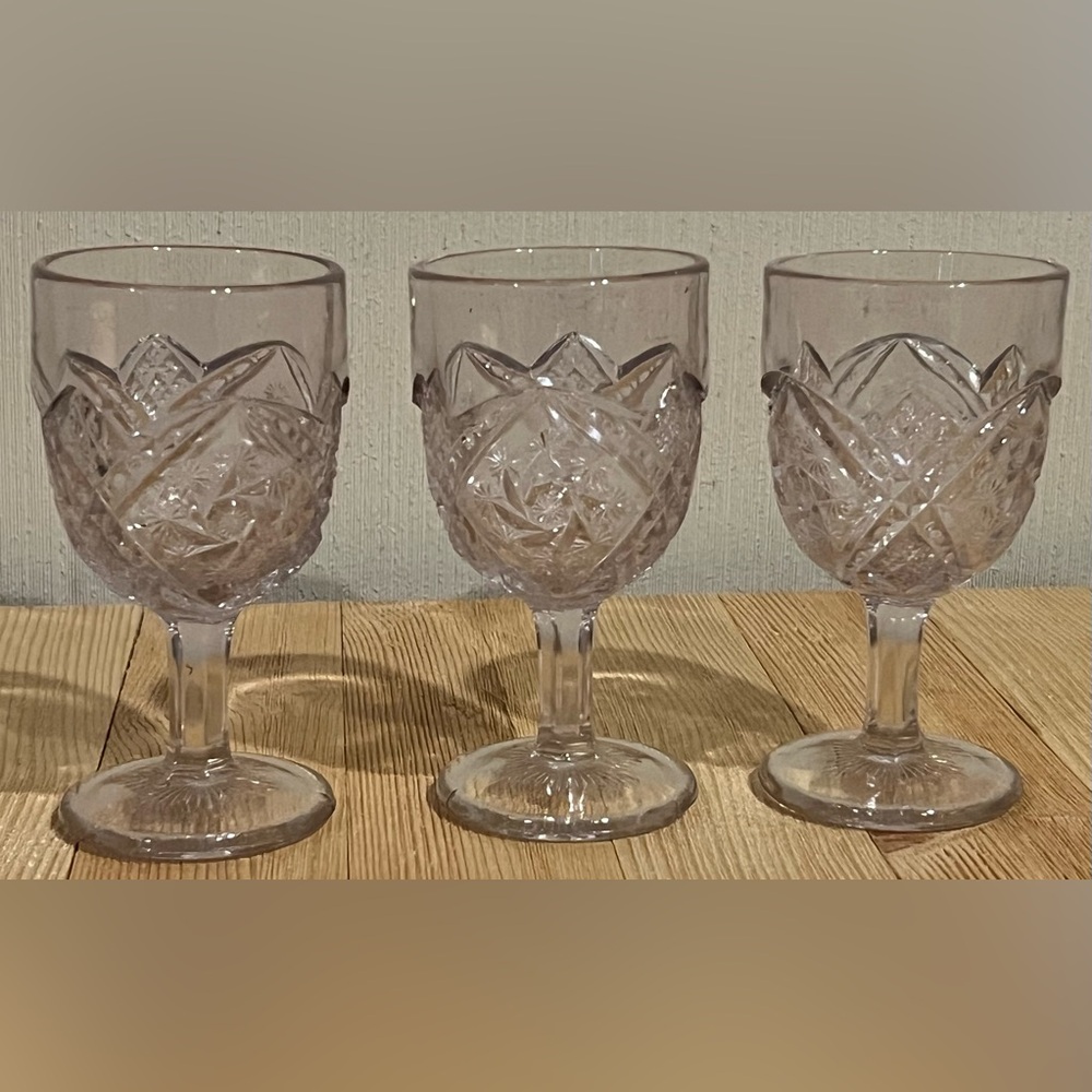 Set of 3 XS Goblet/ juice glass Set